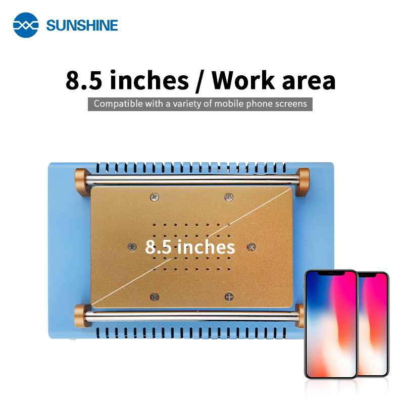 S 918k 8 5 Inch Lcd Screen Separator Machine Built In Vacuum Pump Screen Split Aluminum Alloy Heating Platform For Phone Repair Hand Tool Setsnew