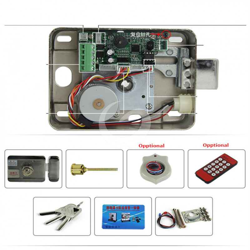 Electronic Rfid Door Gate Lock Smart Electric Strike Lock