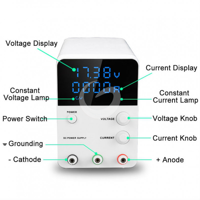 High Precision Adjustable Digital DC Power Supply GPS305D 30V//5A AC220V AC110V