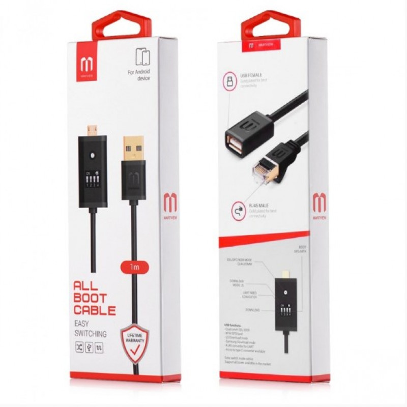Martview All Boot Cable (EASY SWITCHING) + FREE Martview Micro USB to