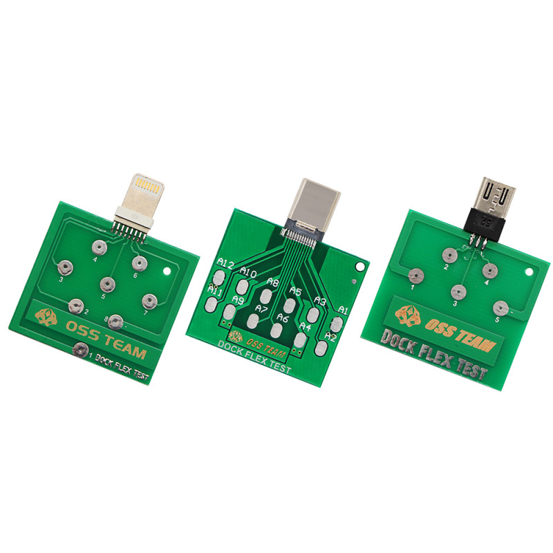 Micro USB Dock Flex Test Board for iPhone 6 7 8 And Android Phone U2