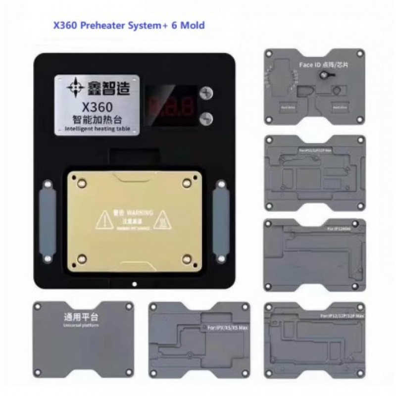 XZZ X 360 Preheater System Platform Repair Dual Board/Face Dot