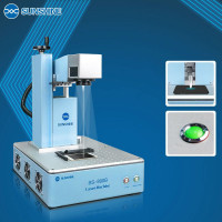 SUNSHINE SS-890B 20W Fiber Laser Frame Removal Marking engraving Machine Screen Removal Intelligent Ranging